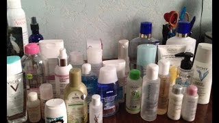 Средства для снятия косметики и очищения кожи. Мицеллярки, двухфазки, лосьоны, молочко.
