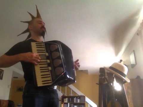 Happy (Sad) Birthday on Accordion