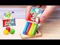 1000 Amazing Rainbow KitKat Cake Dessert Best Miniature Rainbow Chocolate Cake Decorating Recipes