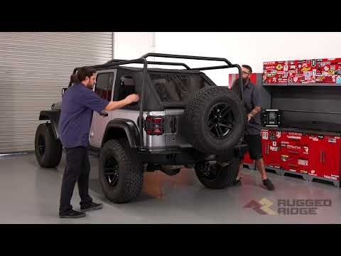 How to Install Rugged Ridge Sherpa Rack on Jeep JL