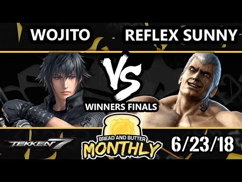 BnB 3 Tekken 7 - Wojito (Noctis) Vs. Reflex Sunny (Bryan) - T7 Winners Finals