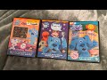My Blue S Clues 2004 DVD Collection