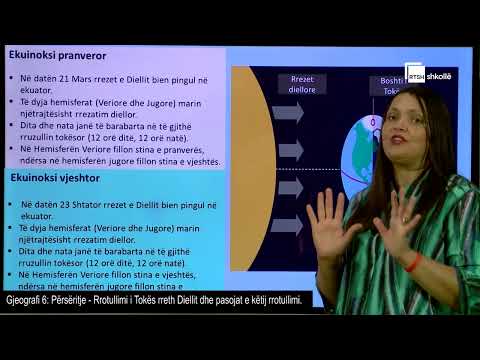 Përsëritje - Rrotullimi i Tokës rreth Diellit dhe pasojat e këtij rrotullimi| Gjeografi 6
