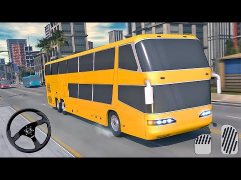 Offroad Bus Driving Simulator - Coach Bus Passengers Transport - Android Gameplay HD