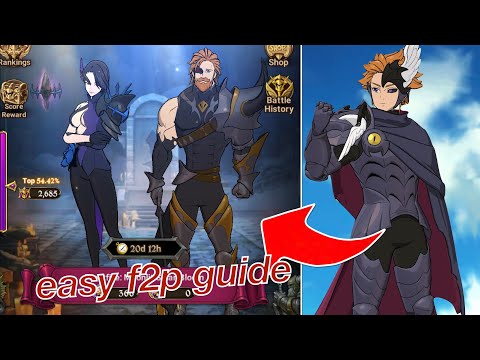 The Best F2P Teams For The Escanor & Merlin Final Boss Battle! - Seven Deadly Sins: Grand Cross
