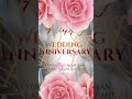 February 14❣️Anniversary Status💐Wedding Anniversary Wishes,greetings Video| Happy Anniversary Status
