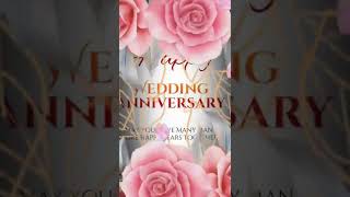 4 December Anniversary Status|Wedding Anniversary Wishes,greetings Video| Happy Anniversary Status