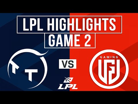 TT vs LGD Highlights Game 2 | LPL 2025 Split 3 | ThunderTalk Gaming vs LGD Gaming