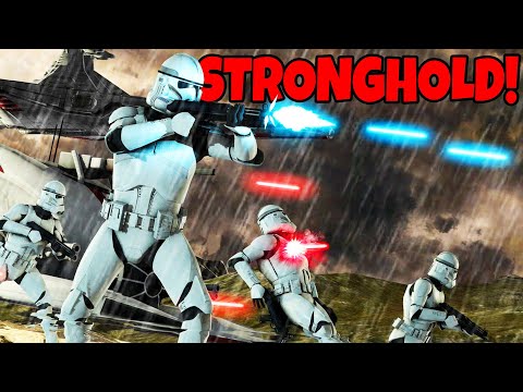 Republic Stronghold Fortress Planet INVASION! - Star Wars: EAW Fall of the Republic Mod S3E22