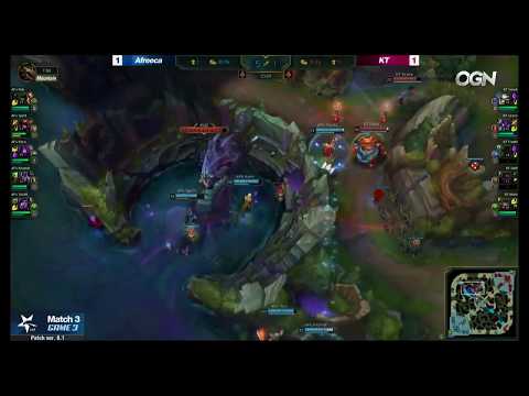 AFS vs KT Highlights Game 3 [LCK Spring 2018] Afreeca Freecs vs KT Rolster