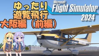 【MSFS2024】ゆったり遊覧飛行　大阪編（前編）