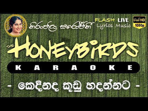 Kedinada Kudu Hadannata Enne Karaoke (Without Voice) කෙදිනද කූඩු හදන්නට එන්නේ කැරෝකේ