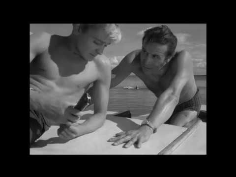 Knife In The Water (1962) - Knife Scene