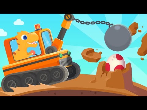 Dinosaur Digger 3 Kids Games Video