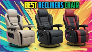 ✅Top 5 Gaming Recliners of 2025 🔥 Ultimate Comfort Meets Pro-Level Performance!