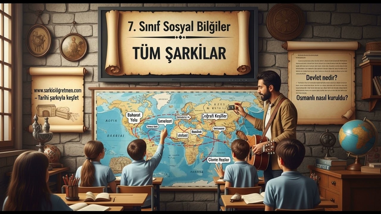 7. SINIF SOSYAL BİLGİLER Tüm Şarkılar
