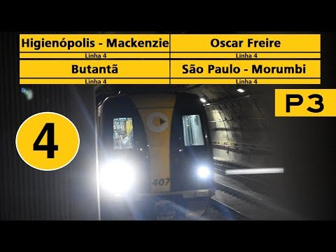 Metrô SP / ViaQuatro Linha 4 - Amarela P3/4