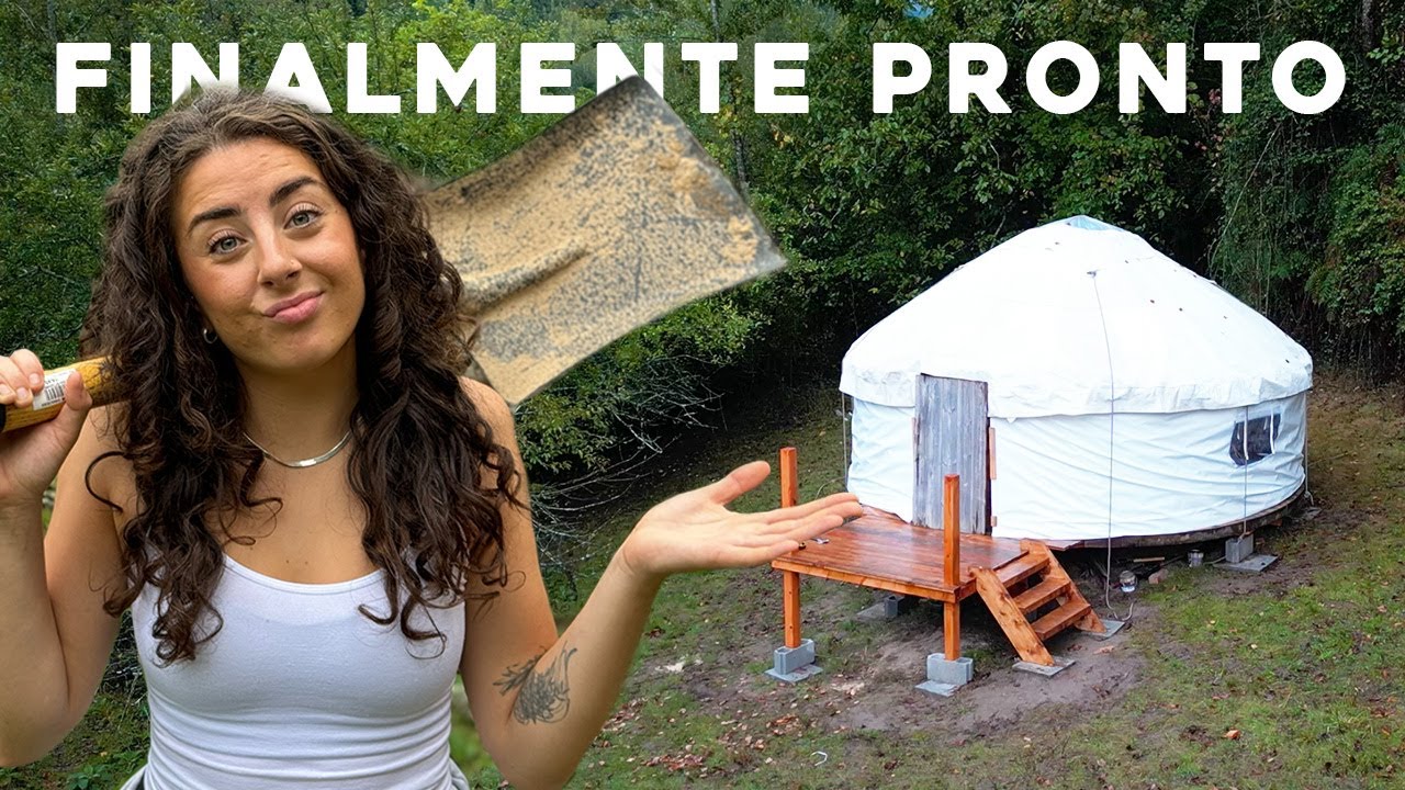 Pensamos que Seria Fácil... Levou 2 Meses para Terminar Nosso Yurt!