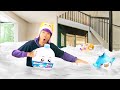 I FILLED MY BEST FRIEND S ROOM WITH MILK CRAZIEST LANKYBOX VIDEO EVER