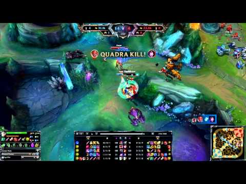 League of Legends - Holo The Fox - Lucian Penta kill
