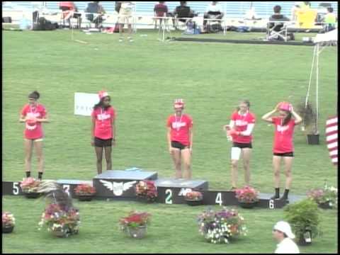 Girls 400m Hurdles Championship Awards - New Balance Nationals Outdoor 2013