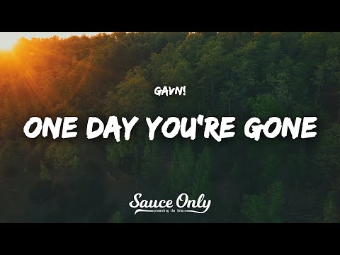 gavn! - one day you're gone (Lyrics)
