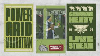 Power Grid: Manhattan - 4p Teaching, Play-through, & RoundTable by Heavy Cardboard