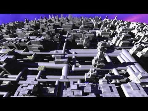 Moments In Space - 3D Computer Animation, Electronic Beats