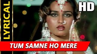 Tum Samne Ho Mere With Lyrics | Lata Mangeshkar| Badle Ki