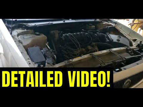 Detailed Instructional GM 3800 Series Radiator Exchange (Installation and Removal) - How To