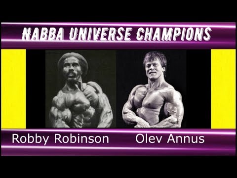Robby Robinson vs Olev Annus - (NABBA Pro Champions Of The 80's)