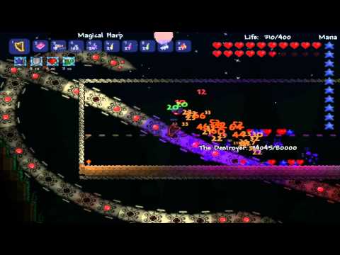 Terraria - The Destroyer SOLO (1:16 min)
