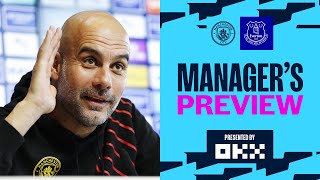GUARDIOLA PAYS SPECIAL TRIBUTE TO PELE | Manager Preview | Man City v Everton