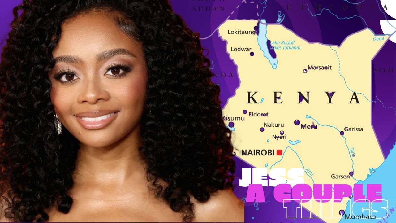 SKAI JACKSON Says Kids In KENYA Don't Have Mirrors ...