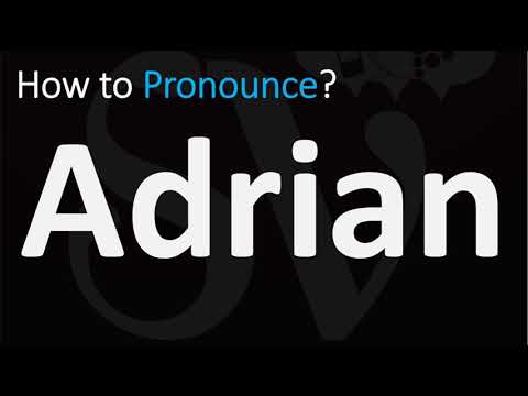 How to Pronounce Adrian? (CORRECTLY)