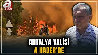 Antalya Valisi Şahin: Kemer-Kumluca Yolu kapatıldı | A Haber