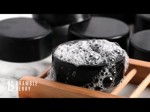 How To Make Charcoal Facial Soap - Easy Melt & Pour Recipe | BrambleBerry.com