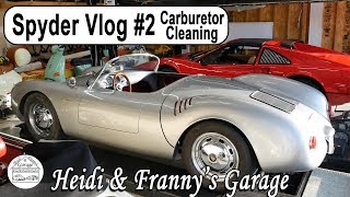 Beck 550 Spyder Replica VLOG #2 Will a Carb Cleaning do the Trick?