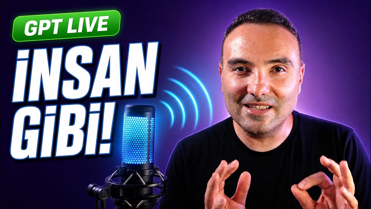 ChatGPT Artık İnsan Gibi Konuşuyor! GPT Live Türkçe Testi