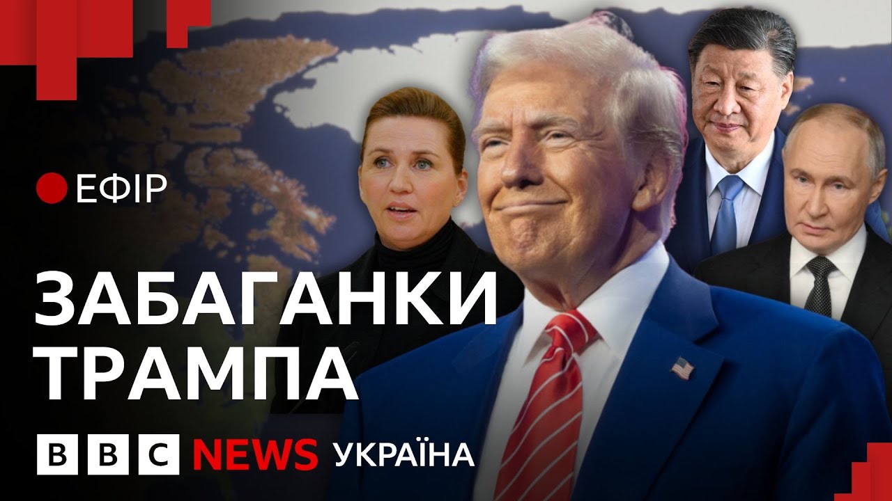 Чому Трамп "розуміє" Путіна і зазіхає на Гренландію, Канаду і Панамський канал |Ефір ВВС