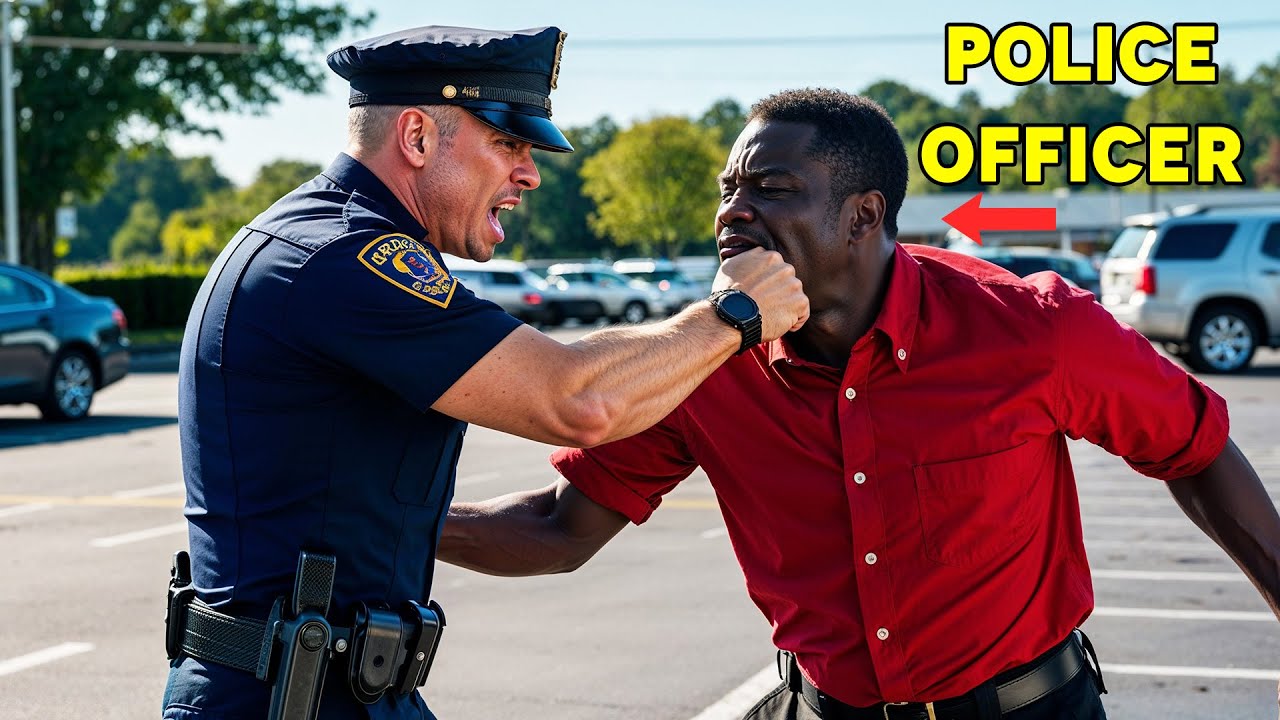 Police Officer Punches Innocent Black Man, Finds Out That He's Also A Police Officer...