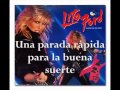 Lita Ford Run With The Money Studio Version Subtitulado