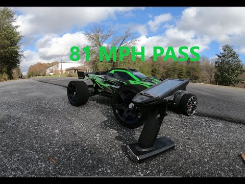 Traxxas XRT  8s . First run ,81mph !