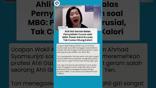 Sindiran Pedas Ahli Gizi soal Pernyataan Cucun: Semoga Kalau Masuk RS yang Urus Anak SMA