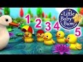 Five Little Ducks Nursery Rhymes For Babies By LittleBabyBum ABCs And 123s