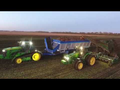 56 ton Beet Cart in the Red River Valley