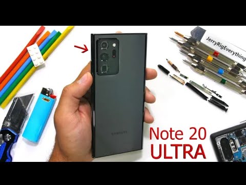 Galaxy Note 20 Ultra Durability Test What is 'Victus' Glass?