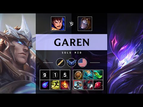 Garen Mid vs Orianna - NA Diamond Patch 25.12