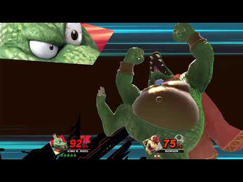 Super Smash Bros. Ultimate (King K. Rool Vs. Bowser: Round 2) Final Destination