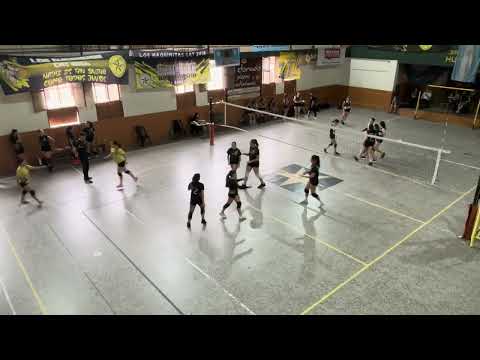 Claypole 2 vs E.D.DORADO 0 - Voley femenino - Fecha18 - Set 1 - SUB16